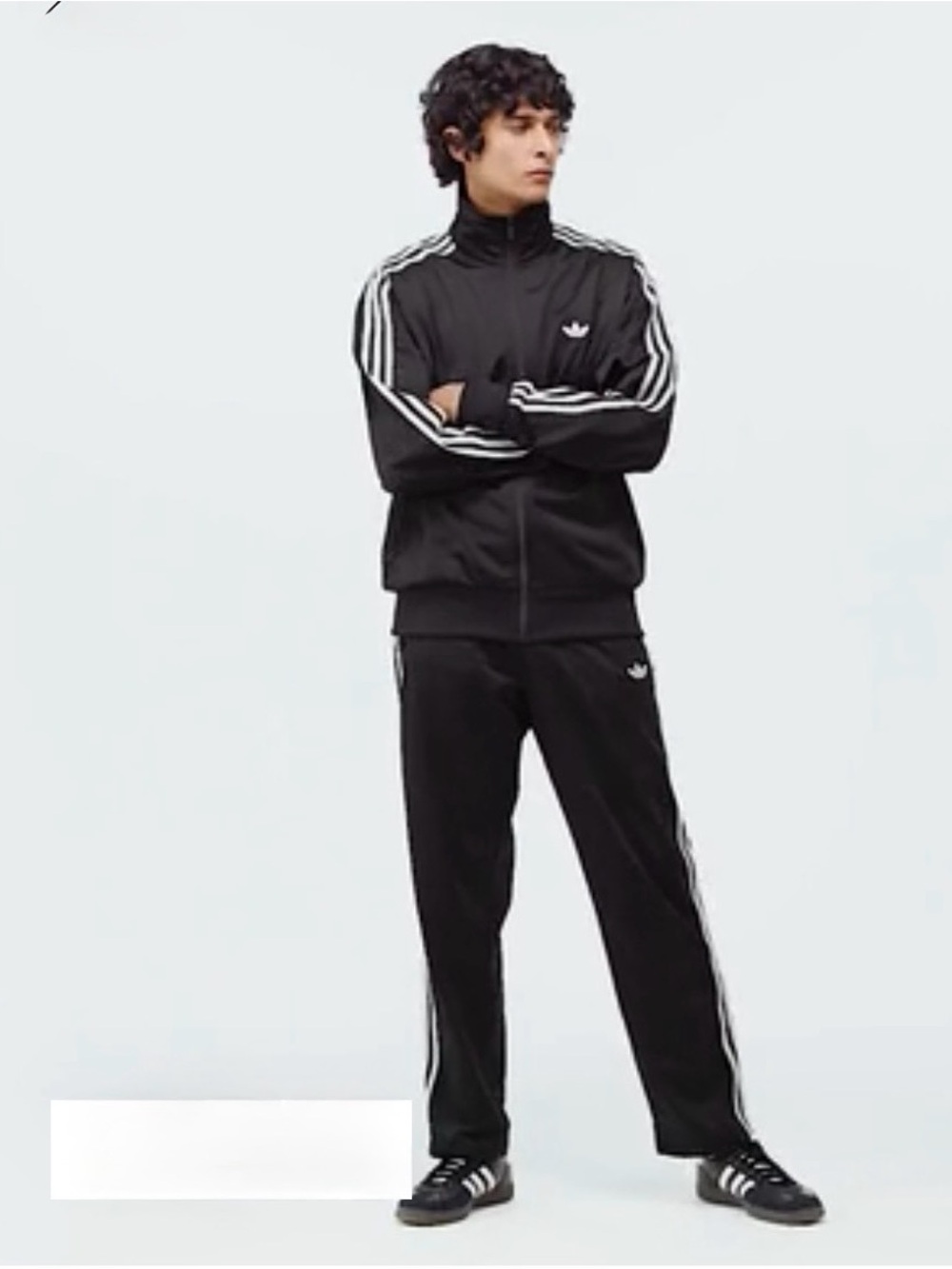Adidas [M] Firebird Men’s Tracksuit (Jacket+Pants) Black/White IJ7055 / IJ7058